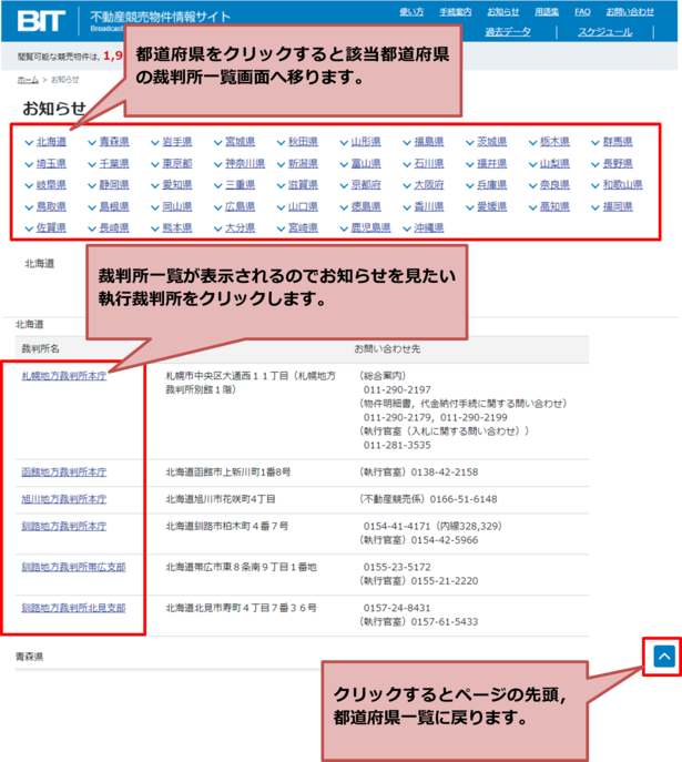 裁判所の選択の画像